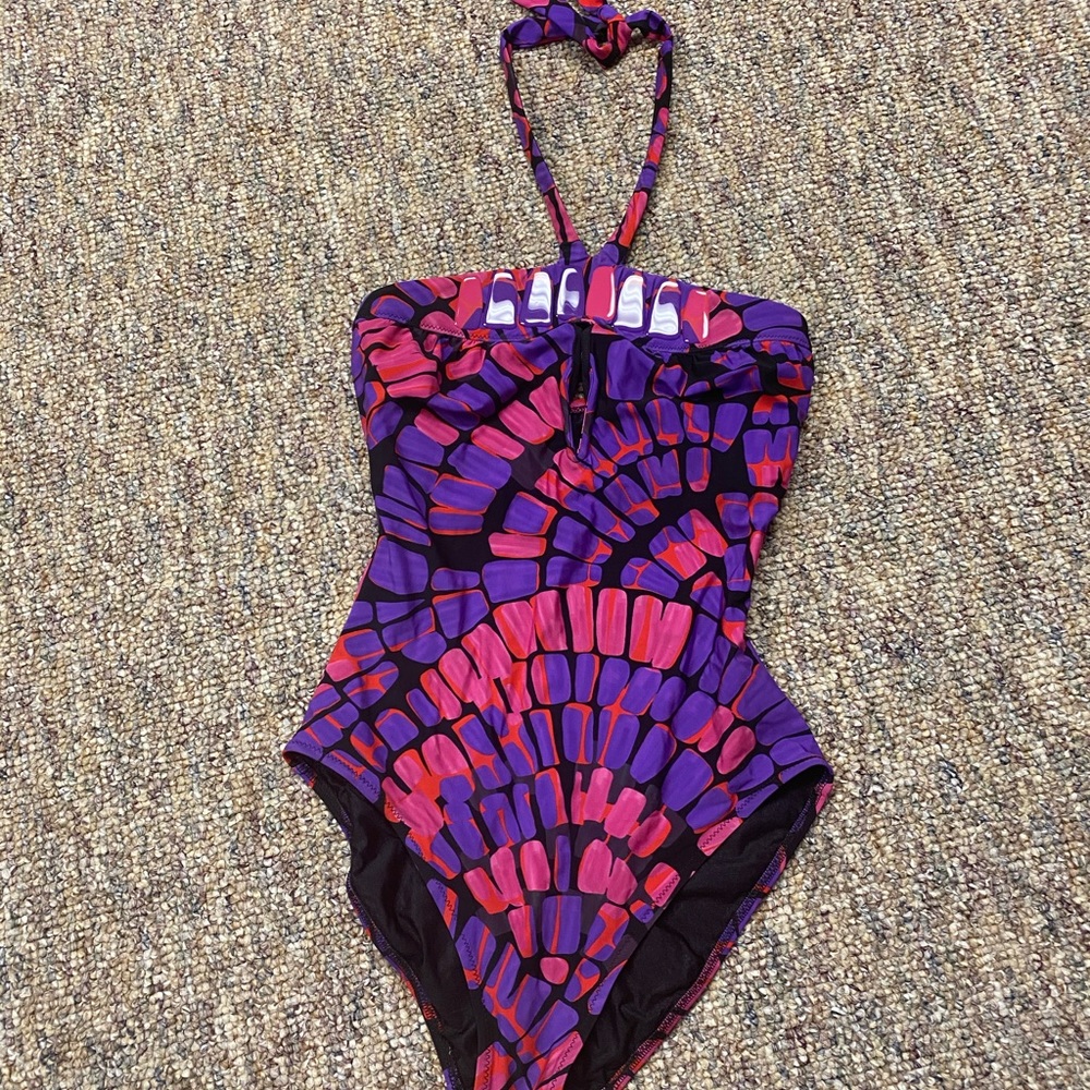 Pink and Purple One Piece
